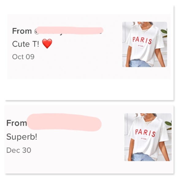 White Tee Red Embroidery Text Print Shirt Short Sleeve, Drop Shoulder Oversized - Picture 11 of 12